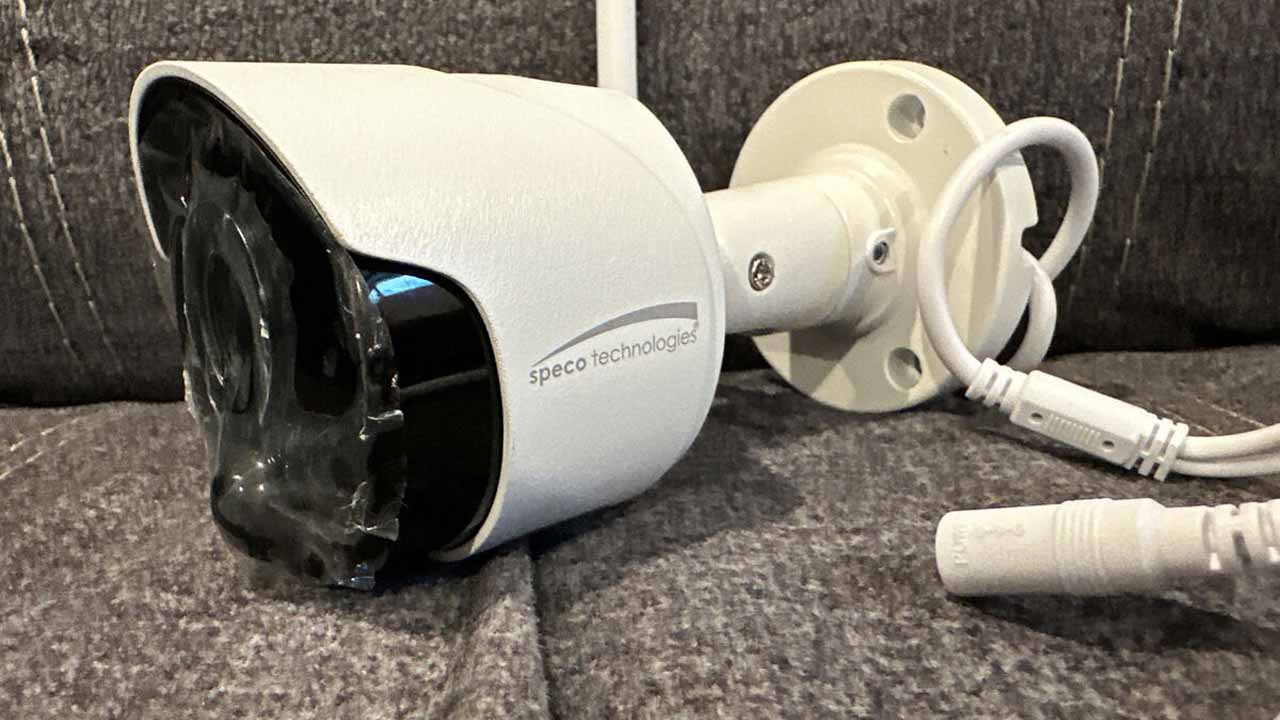 Speco Technologies camera installed by SecureComm